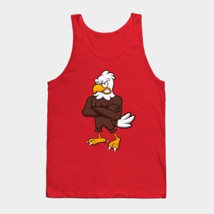 Angry Eagle Character Tank Top